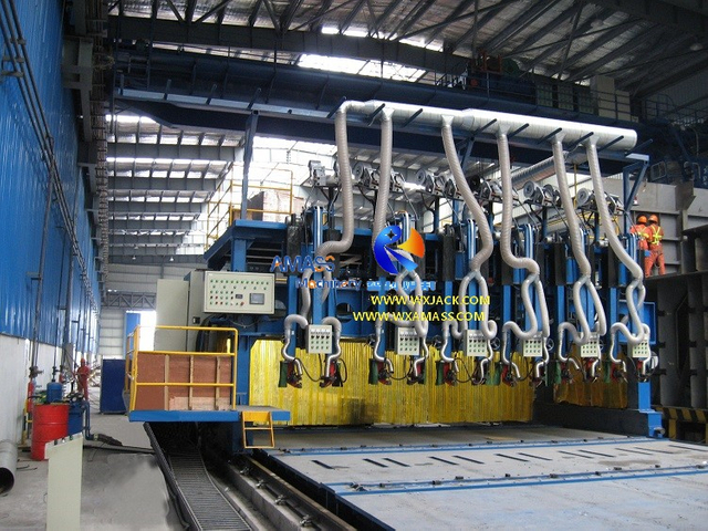 Dây chuyền sản xuất tia T (Bao gồm Máy lắp ráp, Máy hàn hồ quang chìm Máy hàn CO2)