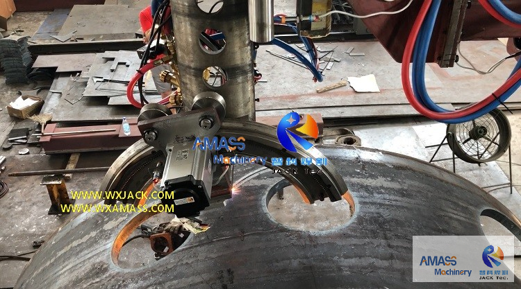 Máy cắt ống CNC hạng nặng 7 trục 3000/9 ngọn lửa và plasma